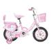 OWSOO Kids Bike 12 20in Bicycle for Girls Ages 3 13 Years with Training Wheels and Basket Perfect for Learning to Ride