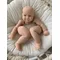 24 zoll Volle Gliedmaßen Silikon Vinyl Reborn Baby Unpainted Puppe Kits Form Kreative Lebensechte Kits Baby Spielzeug Puppe Zubehör DIY spielzeug