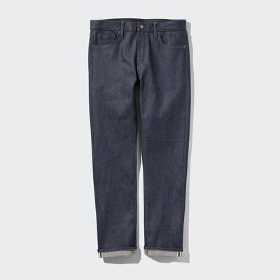 Uniqlo - Cotton Selvedge Stretch Slim Fit Jeans - Blue - 34inch