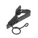 WINDLAND Black Microphone Iron Clip Lavalier Clip Microphone Accessories Wireless Microphone Mount Microphone Lapel Tie Clip