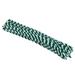 50pcs Two-tone Craft Chenille Stems Dark Green and White Twistable Stick Kids Pipe Cleaners Child Handcraft Rod Handmade Art DIY Materials Plush Educational Toy