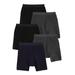 Men's Big & Tall 5-Pack Cycle boxer briefs by KingSize in Assorted Basic (Size 4XL)