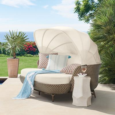 Malia Daybed - Standard, Sailcloth Air Blue - Frontgate