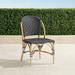 Set of 2 French Bistro Rattan Side Chairs. - Black - Frontgate