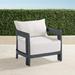 Porticello Lounge Chair in Matte Black Aluminum - Seasalt - Frontgate