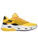 Skechers Men's SKX FLOAT Basketball Sneaker | Size 9.0 | Yellow/Black | Textile/Synthetic | Hyper Burst