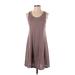 ABound Casual Dress - A-Line: Brown Dresses - Women's Size Small