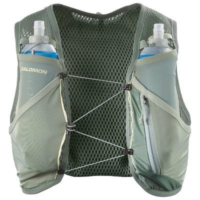 Salomon - Active Skin 4 Set - Laufweste Gr M oliv