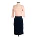 Narciso Rodriguez Casual Dress - Sheath: Pink Color Block Dresses - Women's Size Small