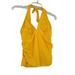 Athleta Swim | Athleta Women's Tankini Halter Swimsuit Top Yellow Size S | Color: Yellow | Size: S