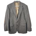 Levi's Suits & Blazers | Levis Vintage Western Wear Tweed Wool Elbow Patch Jacket Sports Coat Sz 40r | Color: Blue/Brown | Size: 40r