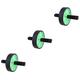 3 Pcs Gym Machines Ab Roller Wheel Gym Core Roller Giant Abdominal Wheel Gym Equipment for Home Workout Machines Workout Roller Abs Workout Wheel Household Men and Women Vest Line