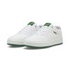 Sneaker PUMA "Court Classic Sneakers Erwachsene", Gr. 44.5, weiß (weiß vine gold grün), Obermaterial: Synthetik; Futter: Textil; Innensohle: Textil; Laufsohle: Gummi, Schuhe