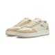 Sneaker PUMA "Court Classic Suede Sneakers Erwachsene" Gr. 45, weiß (alpine snow toasted almond white beige) Schuhe Puma
