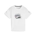 T-Shirt PUMA "BMW M Motorsport Kinder" Gr. 116, weiß (white) Kinder Shirts T-Shirts