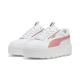 Sneaker PUMA "Karmen Rebelle Sneakers Mädchen" Gr. 37, pink (white passionfruit gold pink) Kinder Schuhe Sneaker