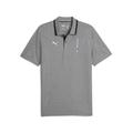 Poloshirt PUMA "BMW M Motorsport Herren" Gr. L, grau (medium gray heather) Herren Shirts Kurzarm