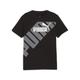 T-Shirt PUMA "PUMA POWER Graphic Jungen" Gr. 176, schwarz (black) Kinder Shirts T-Shirts