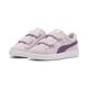 Sneaker PUMA "Smash 3.0 Suede Sneakers Kinder" Gr. 35, lila (grape mist crushed berry white purple) Kinder Schuhe Trainingsschuhe