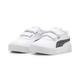 Sneaker PUMA "Carina 2.0 Animal Update Sneakers Mädchen" Gr. 22, weiß (white mineral gray gold) Kinder Schuhe Sneaker