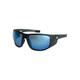 Sonnenbrille QUIKSILVER "Wall" blau (dk smoke, ml blue sky) Damen Brillen Sonnenbrillen