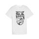 T-Shirt PUMA "BASKETBALL BLUEPRINT Jungen" Gr. 140, weiß (white) Kinder Shirts T-Shirts