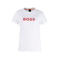 T-Shirt BOSS ORANGE "C_Elogo Premium Damenmode" Gr. S (36), rot (weiß rot) Damen Shirts Jersey