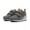 Sneaker PUMA "PUMA R78 Summer Camp Sneakers Kinder" Gr. 23, grün (cool dark gray sparkling green) Kinder Schuhe Trainingsschuhe