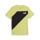 T-Shirt PUMA "PUMA POWER Jungen" Gr. 176, grün (lime sheen green) Kinder Shirts T-Shirts