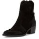 Westernstiefelette TAMARIS Gr. 37, schwarz (schwarz, kombiniert) Damen Schuhe Stiefelette Reißverschlussstiefeletten