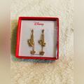 Disney Jewelry | Disney Mickey Earrings | Color: Gold | Size: Os