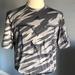 Adidas Shirts | Adidas Gray Camo University Of Michigan Men’s Athletic Workout Top Size L | Color: Blue/Gray | Size: L