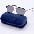 Gucci Accessories | New Gucci Unisex Sunglasses Gg0288sa Gray Black | Color: Black/Gold | Size: Os