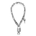 Louis Vuitton Jewelry | Louis Vuitton Padlock Necklace, Silver | Color: Silver | Size: Os