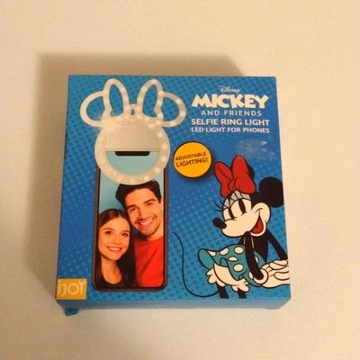 Disney Cell Phones & Accessories | Disney Selfie Ring Light For Phones Does Not Have The Charger | Color: White | Size: Os