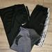 Nike Bottoms | Lightly Worn - Nike/Adidas/Hurley - Lot Of 3 - Joggers, Shorts & Hoodie - Size L | Color: Black/Gray | Size: Lb