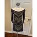 Free People Dresses | Free People Gray Paisley Mini Dress W/ Open Back, Size Small Nwt | Color: Gray | Size: S