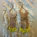 Urban Outfitters Jewelry | Gold & Neon Fringe Chain Earrings Urban Outfitters | Color: Gold/Yellow | Size: Os