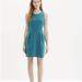 Madewell Dresses | Madewell Teal Verse Ponte Knit Dress Xs | Color: Blue | Size: Xs