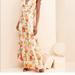 Anthropologie Dresses | Anthropologie Hutch Ella Floral Open Back Maxi Dress Multicolor Size 2p | Color: Orange/Pink | Size: 2p