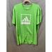 Adidas Shirts & Tops | Adidas Shirt Youth Xl Green White Spell Out Logo Short Sleeve Tee Kids Boys | Color: Green | Size: Xlg