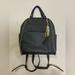 Jessica Simpson Bags | Jessica Simpson Camille Backpack Charcoal Grey Faux Leather Gold Accent Like New | Color: Gold/Gray | Size: Os