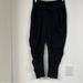 Athleta Pants & Jumpsuits | Athleta Black Ruched Jogger Track Pants Leggings 2 | Color: Black | Size: 2