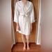 Ralph Lauren Intimates & Sleepwear | Lauren Ralph Satin Lauren Lace-Trim Wrap Robe Lingerie | Color: White | Size: M