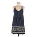 one the land Casual Dress - Shift: Blue Dresses - Women's Size Medium