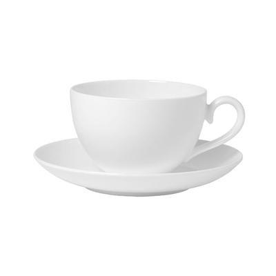 Villeroy & Boch Royal Kaffeetasse mit Untertasse weiß Image