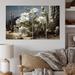 Design Art White Green Cactus Desert Blooms - Floral Metal Wall Art Living Room Set Metal in Blue/Gray/White | 28 H x 48 W x 1 D in | Wayfair