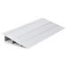 Gymax Metal Threshold Ramp Metal in Gray | 3 H x 34 W x 16.5 D in | Wayfair GYM12582