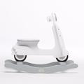 RocketBaby Toddler's Scooter Rocker in White | 22.83 H x 9.45 W x 27.55 D in | Wayfair RB3A021994