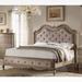 Canora Grey Godmond Queen Tufted Platform Bed Upholstered/Polyester | 66 H x 66 W x 90 D in | Wayfair 63A0A8BD885340F0ADF35C859131CB29